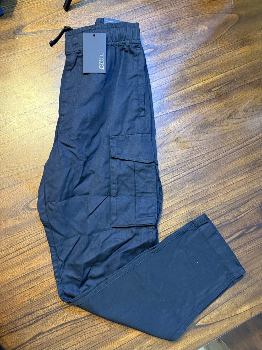 Men's Black Cargo Pants - CSG